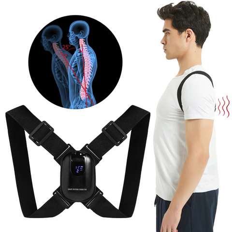 Back Brace for Posture, Posture Corrector, Back Brace, Posture Device, Back Support, Lumbar Support - HyperPhysio